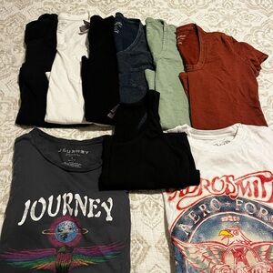 Universal Thread Short Sleeve Tshirt BUNDLE (9) 100% Cotton